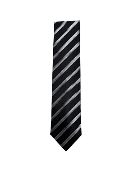 Camicissima Men's 100% Silk Tie - BLACK