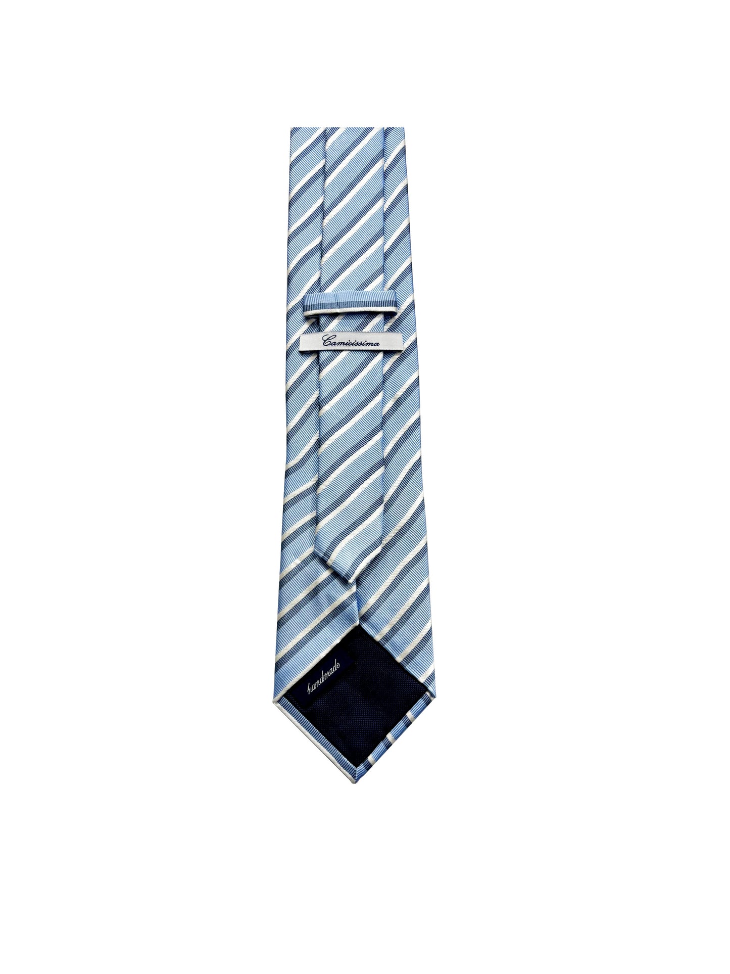Camicissima Men's 100% Silk Tie - LIGHT BLUE