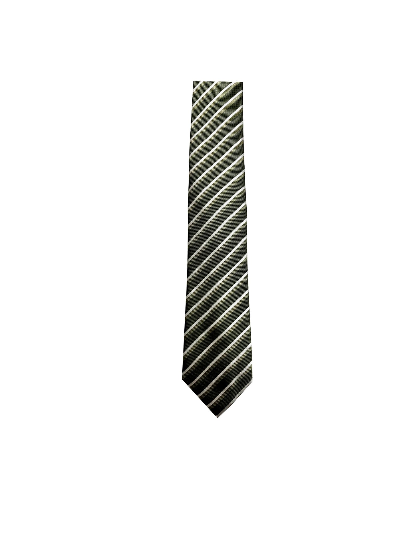 Camicissima Men's 100% Silk Tie - GREEN