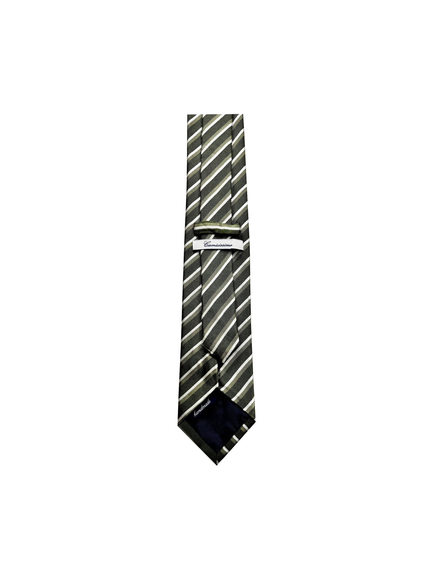 Camicissima Men's 100% Silk Tie - GREEN