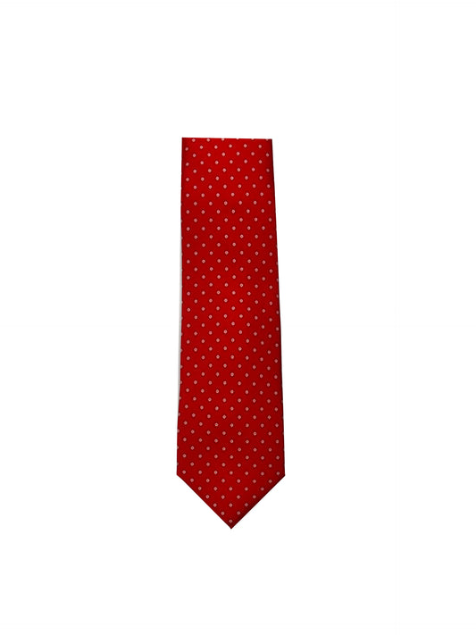 Camicissima Men's 100% Silk Tie - RED