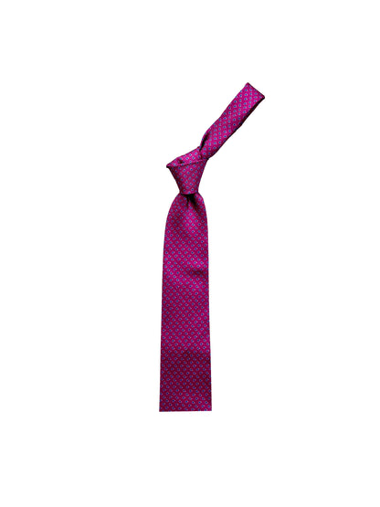 Camicissima Men's 100% Silk Tie - MAGENTA