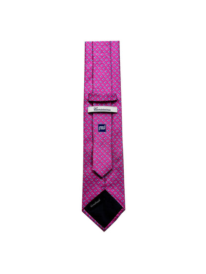 Camicissima Men's 100% Silk Tie - MAGENTA