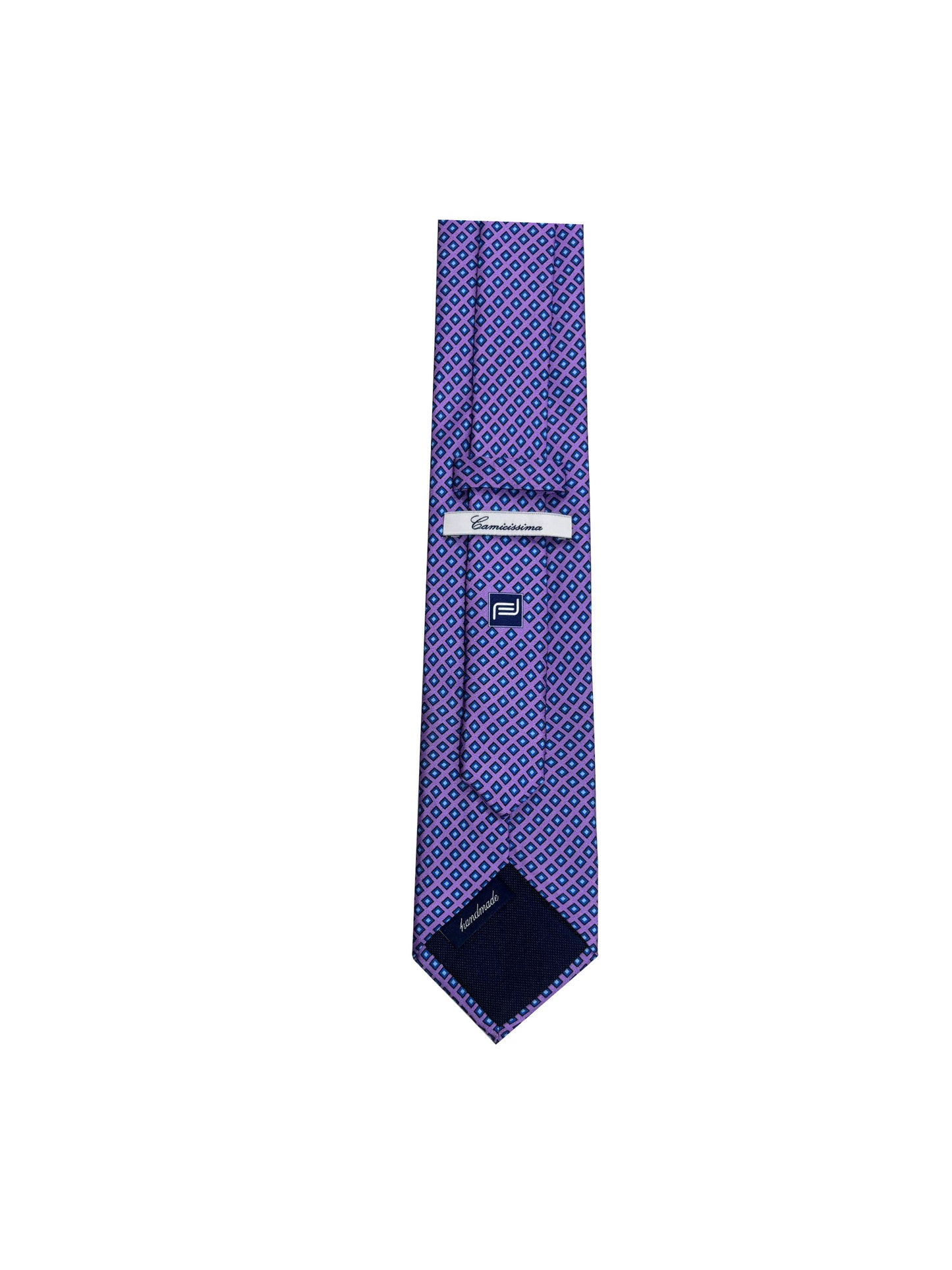 Camicissima Men's 100% Silk Tie - LILAC
