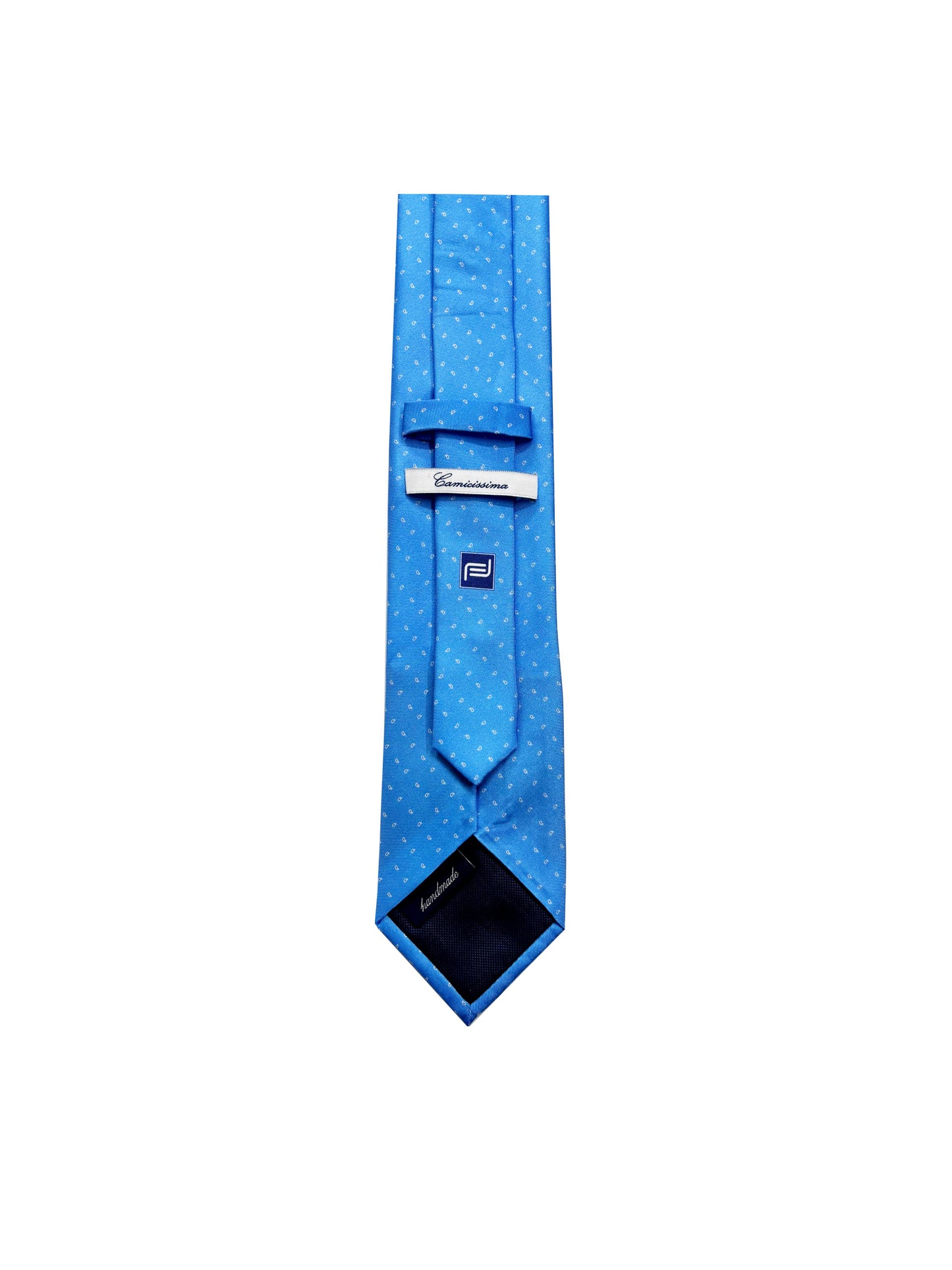 Camicissima Men's 100% Silk Tie - BLUE