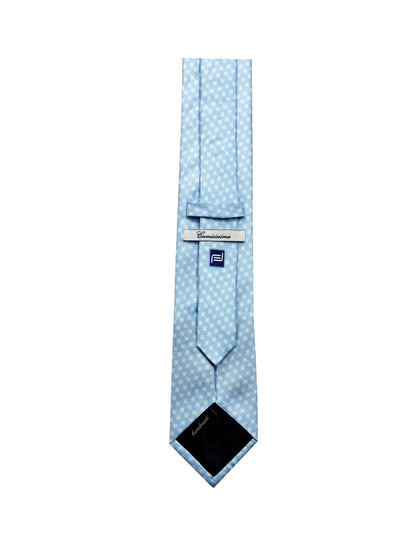 Camicissima Men's 100% Silk Tie - LIGHT BLUE