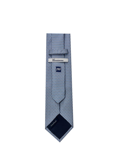 Camicissima Men's 100% Silk Tie - WHITE