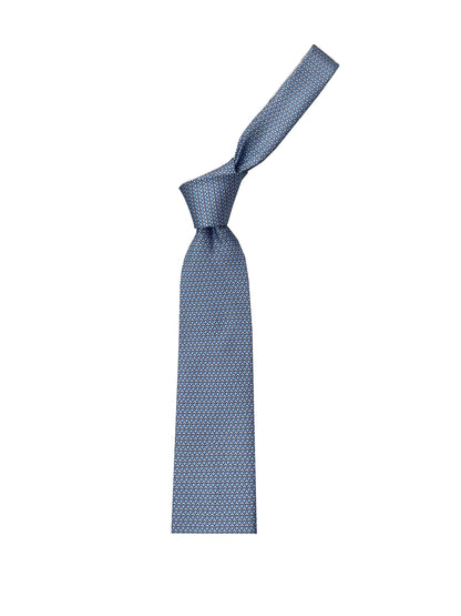 Camicissima Men's 100% Silk Tie - WHITE