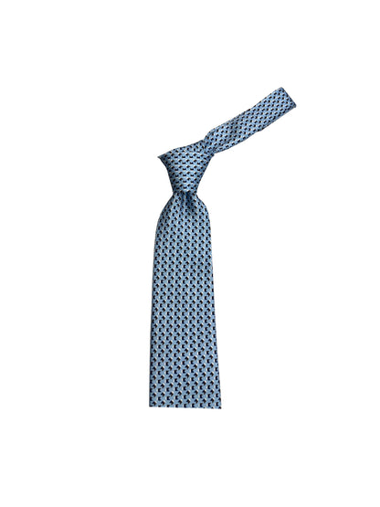 Camicissima Men's 100% Silk Tie - LIGHT BLUE