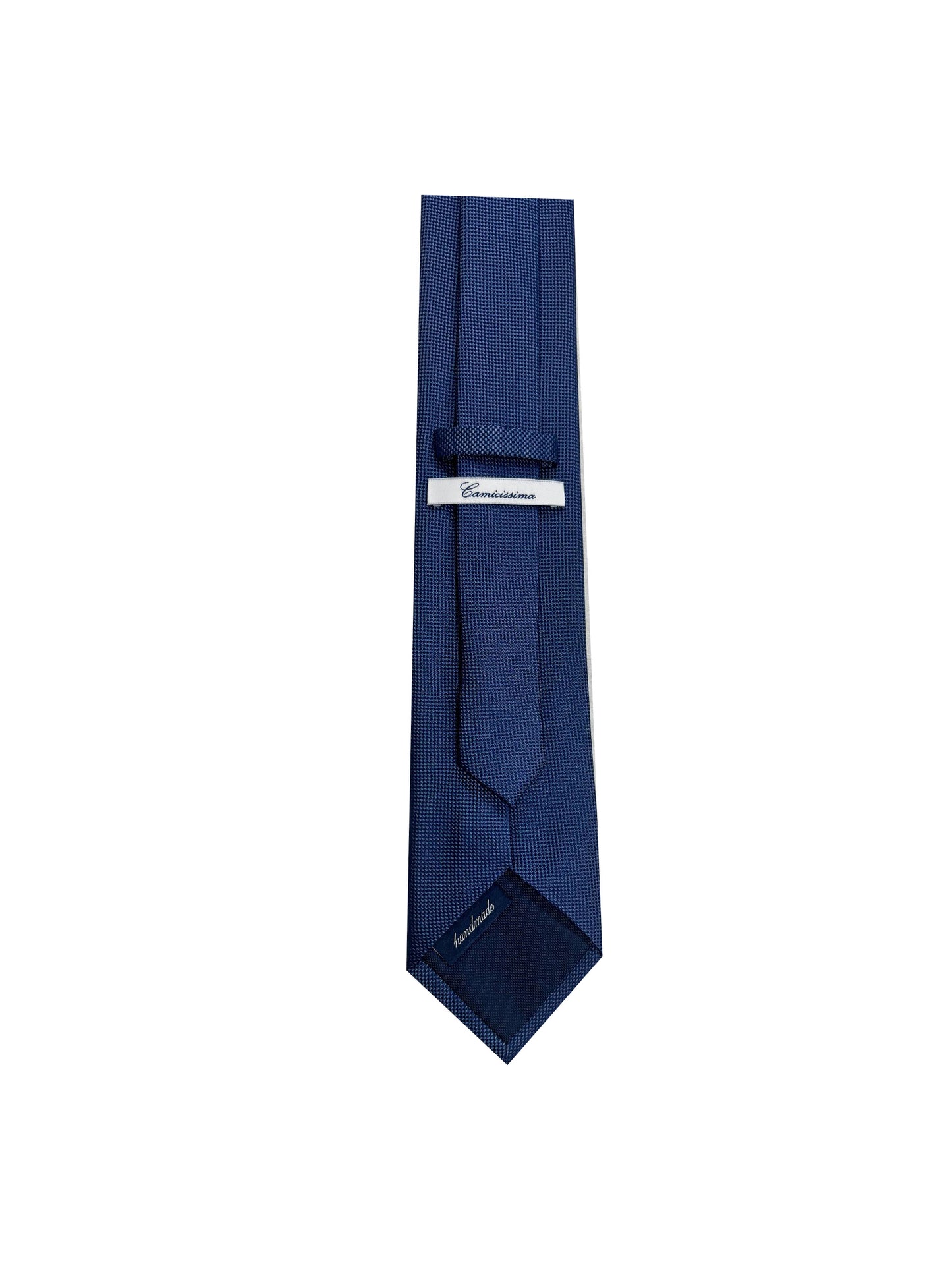 Camicissima Men's 100% Silk Tie - BLUE