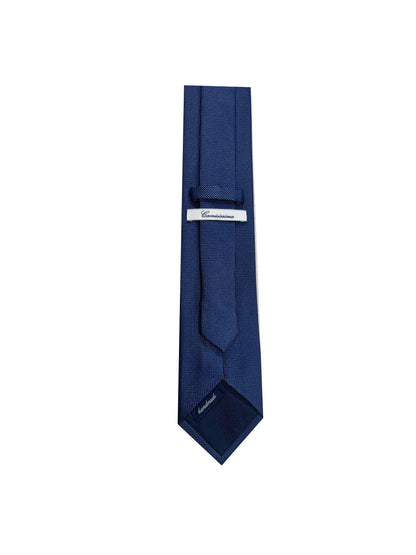 Camicissima Men's 100% Silk Tie - BLUE