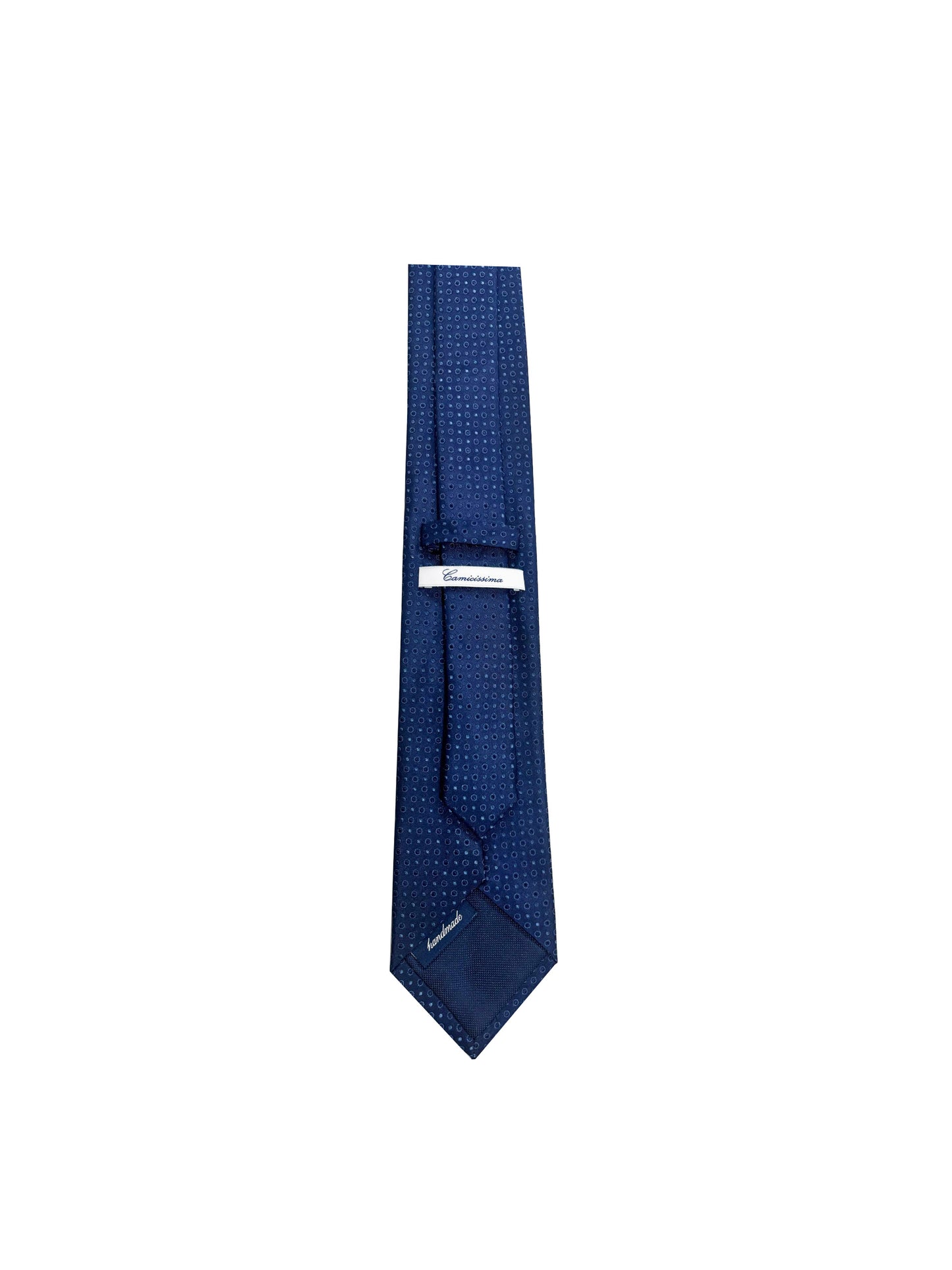 Camicissima Men's 100% Silk Tie - DARK BLUE