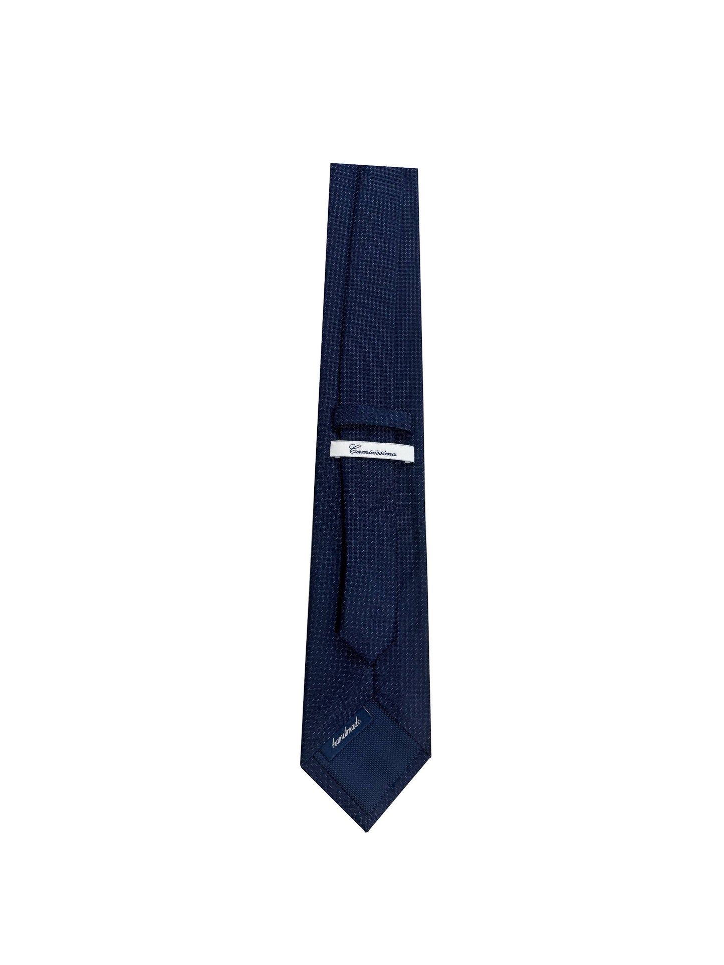 Camicissima Men's 100% Silk Tie -  DARK BLUE