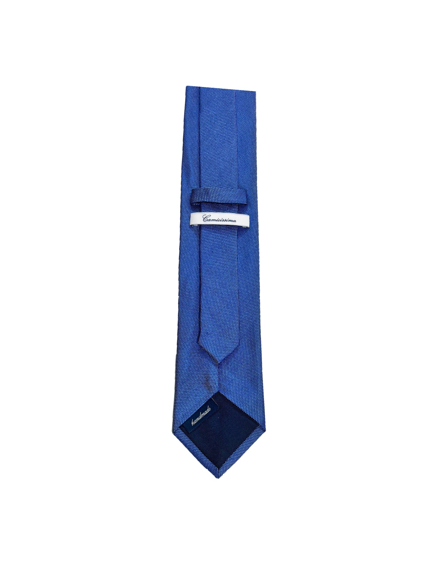 Camicissima Men's 100% Silk Tie - BLUE