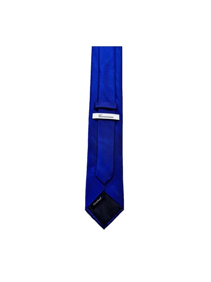 Camicissima Men's 100% Silk Tie - EL. BLUE