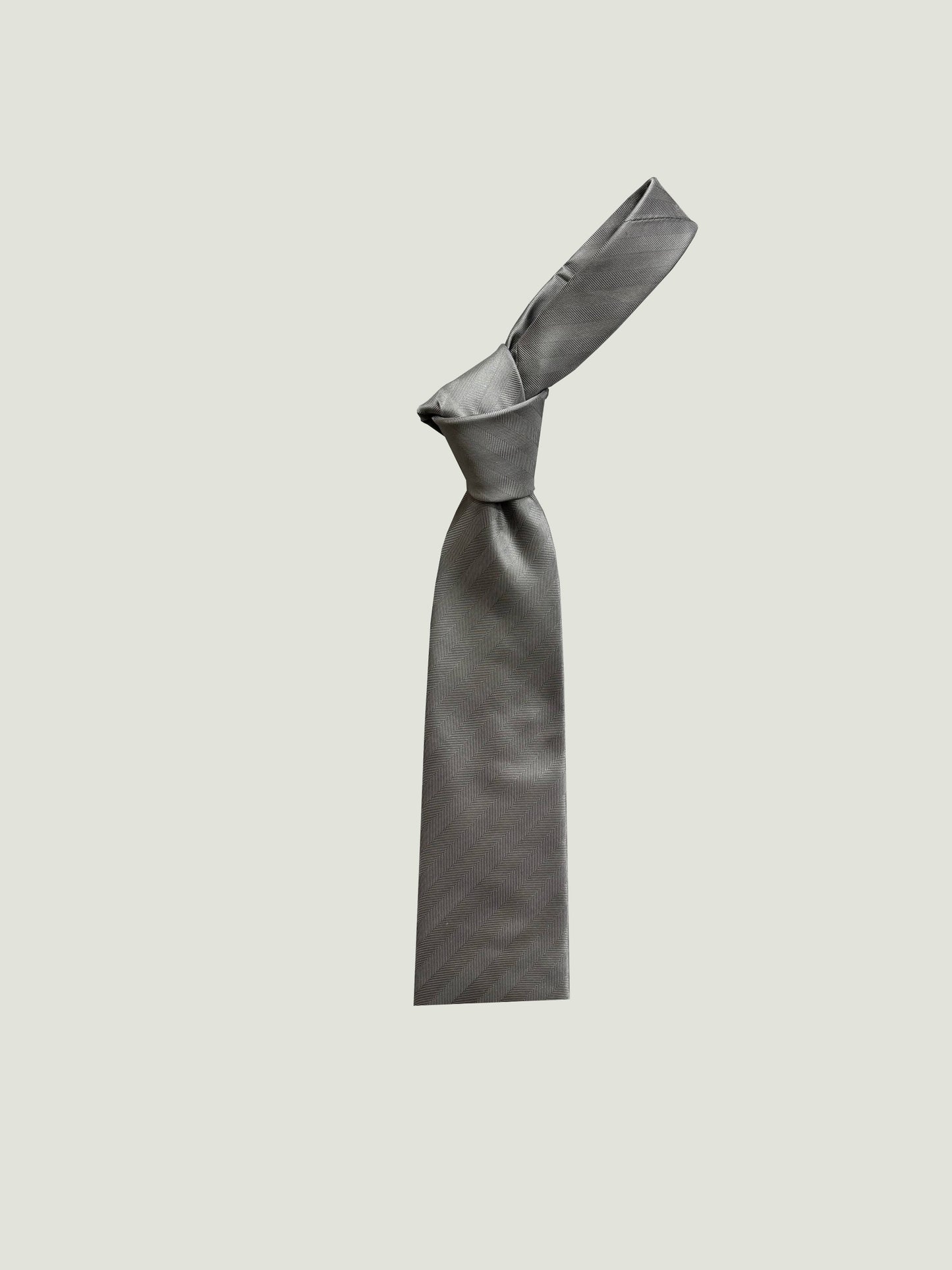 Camicissima Men's 100% Silk Tie - GREY