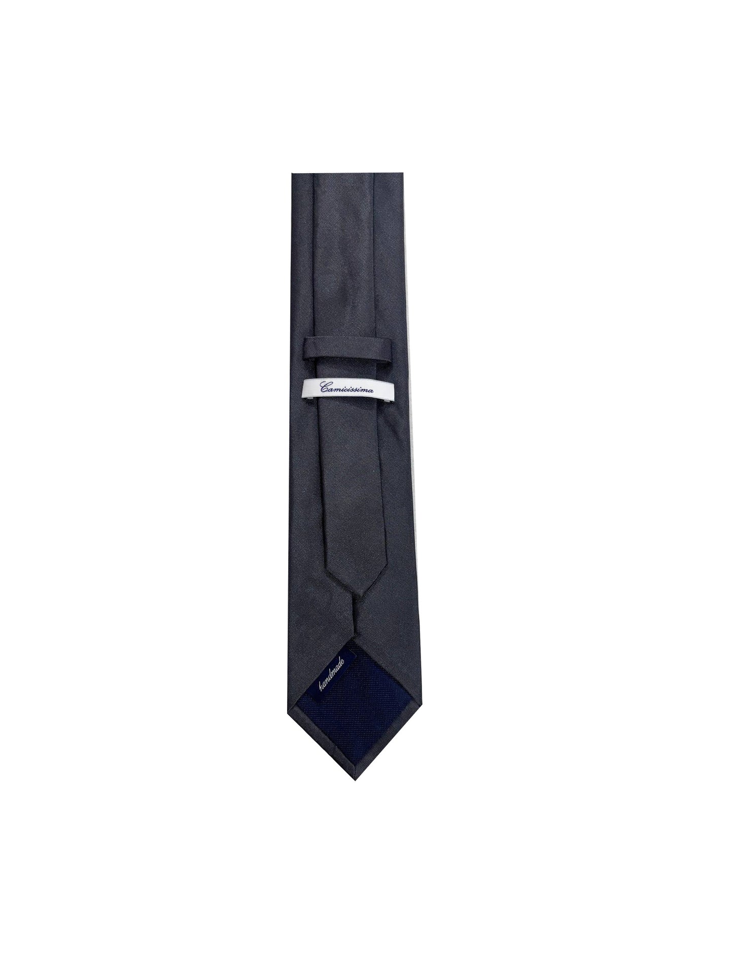 Camicissima Men's 100% Silk Tie - GREY