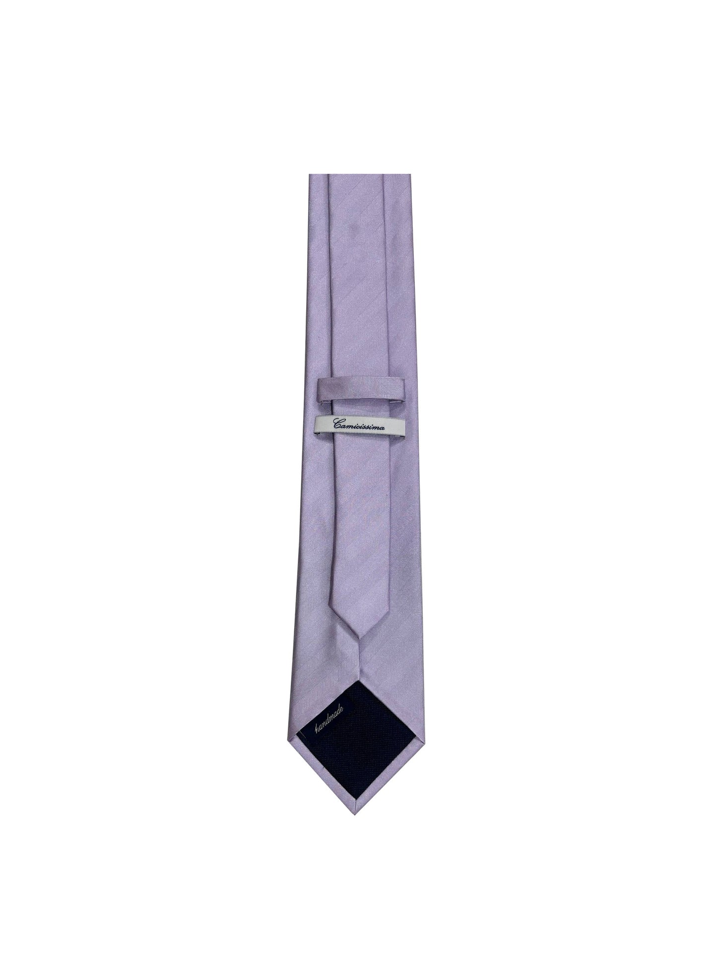 Camicissima Men's 100% Silk Tie - LILAC