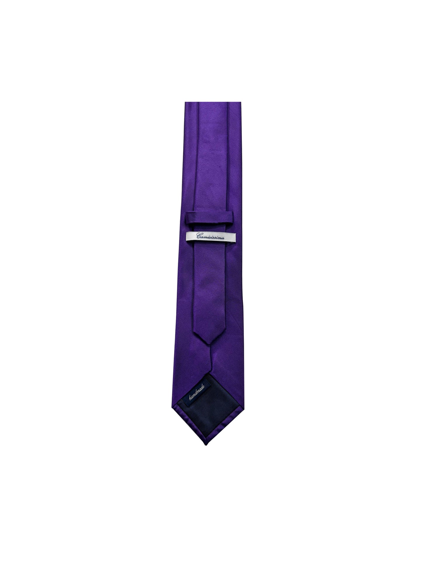 Camicissima Men's 100% Silk Tie - PURPLE