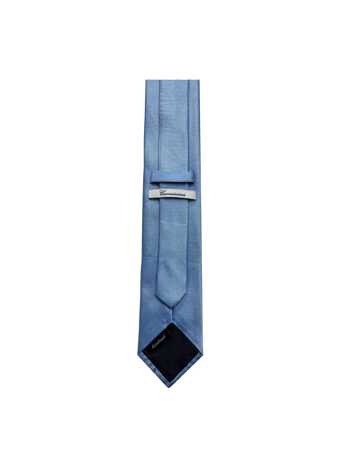 Camicissima Men's 100% Silk Tie - LIGHT BLUE