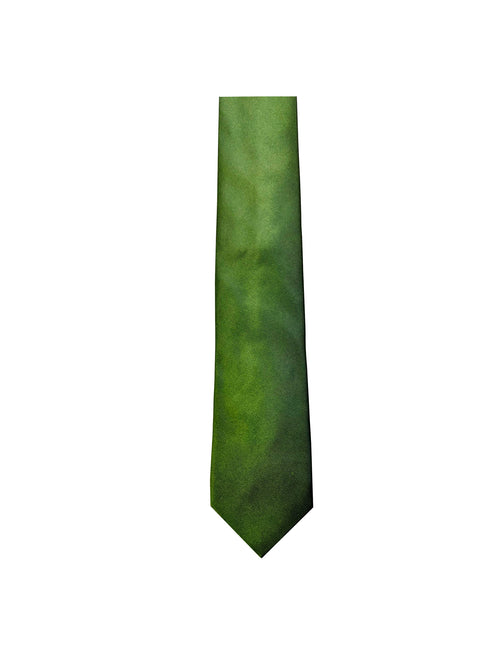 Camicissima Men's 100% Silk Tie - GREEN