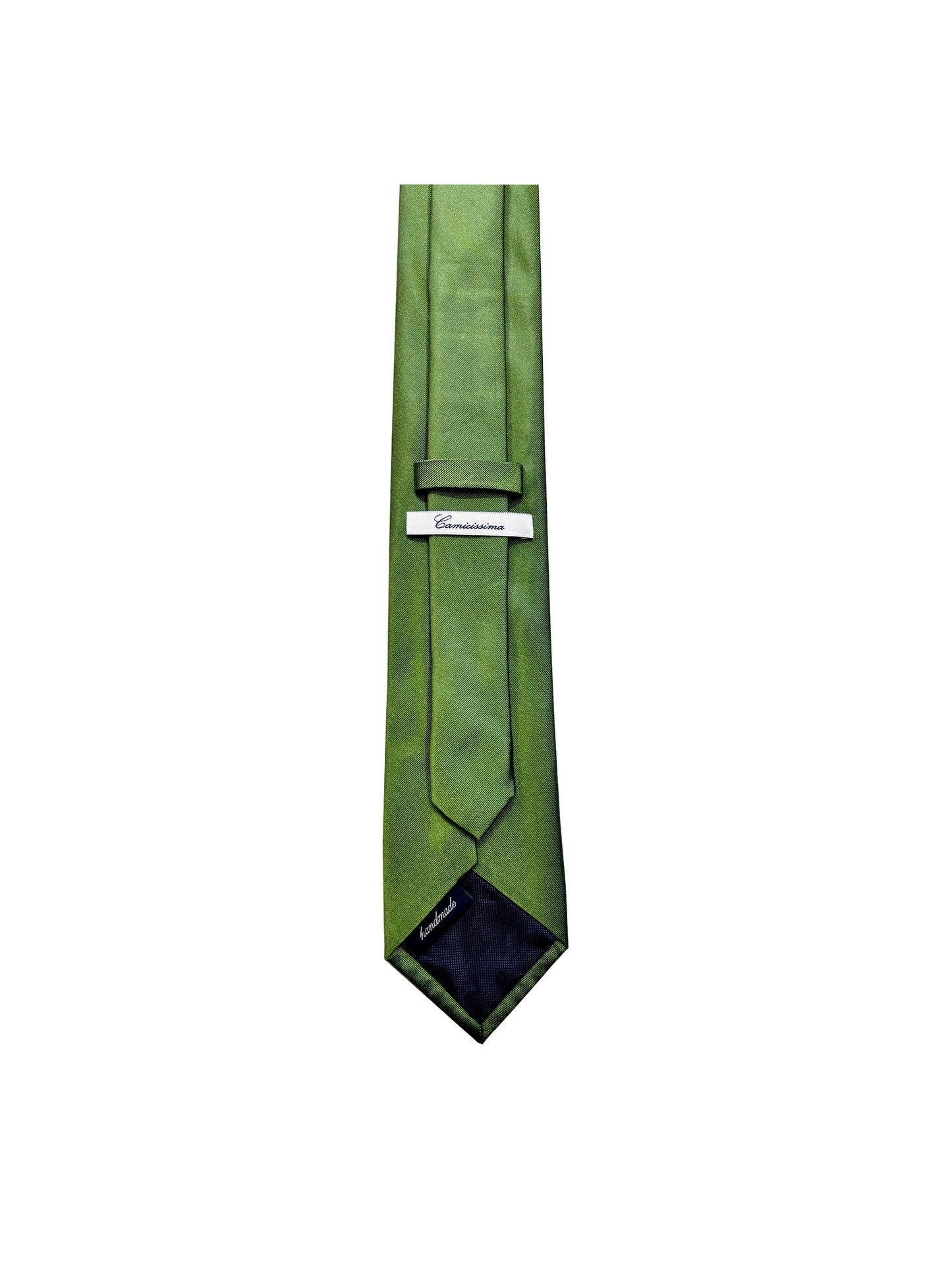 Camicissima Men's 100% Silk Tie - GREEN