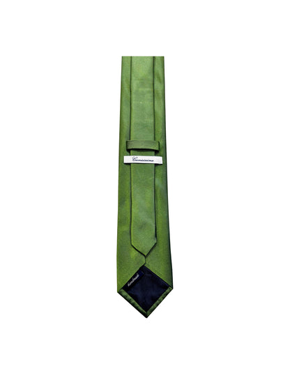 Camicissima Men's 100% Silk Tie - GREEN