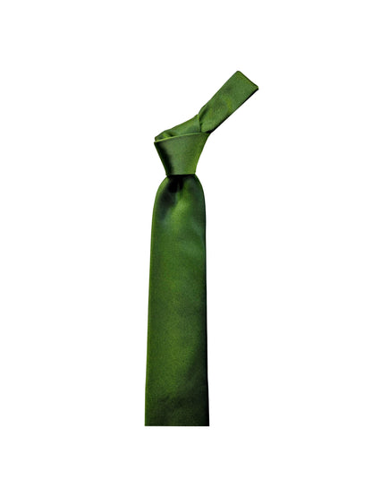 Camicissima Men's 100% Silk Tie - GREEN