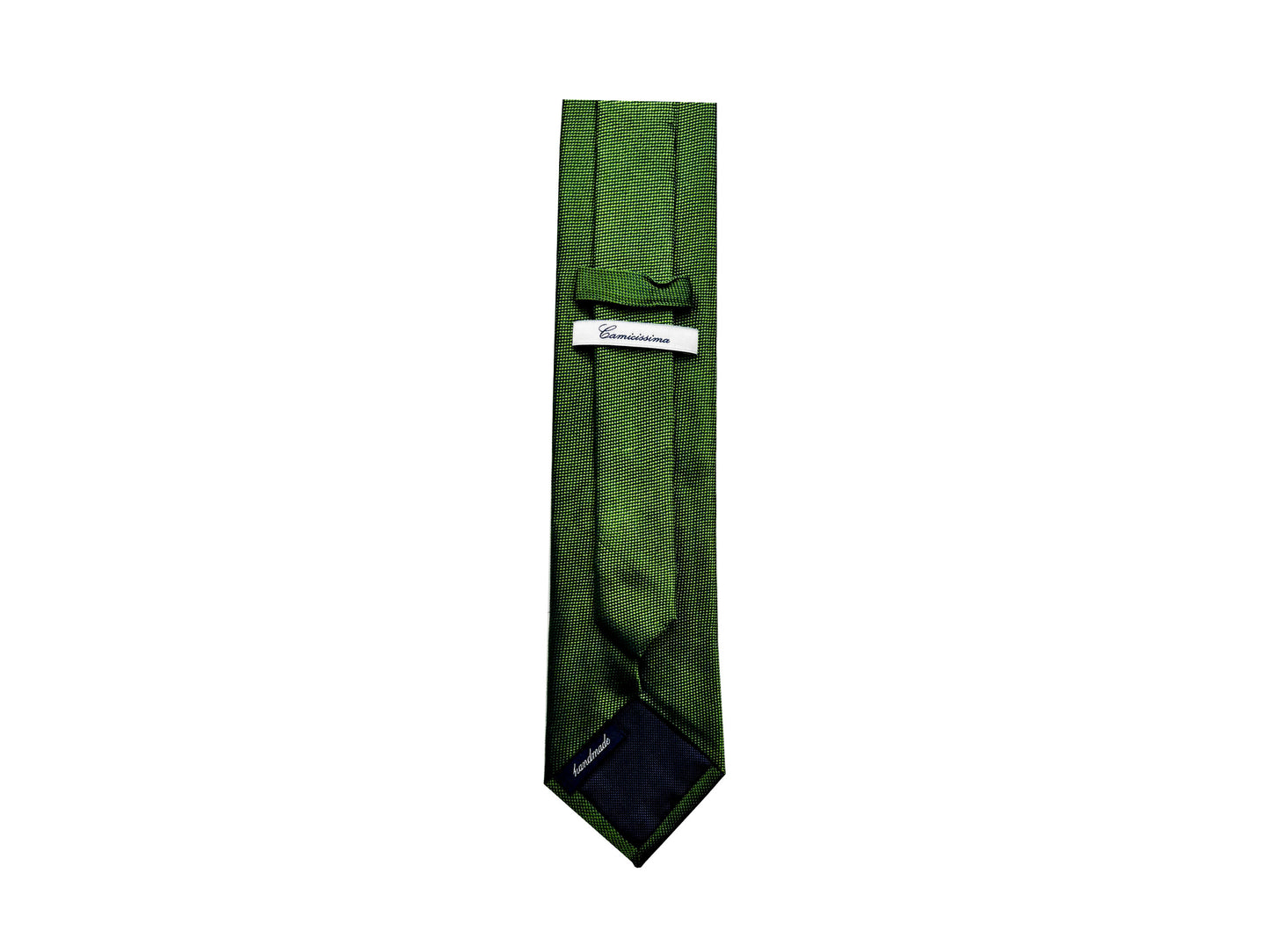 Camicissima Men's 100% Silk Tie - GREEN
