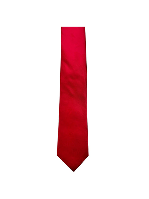 Camicissima Men's 100% Silk Tie - RED