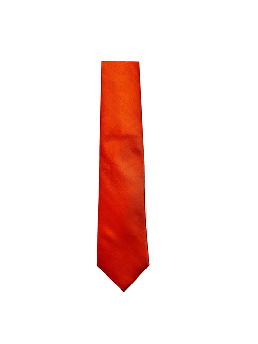 Camicissima Men's 100% Silk Tie - ORANGE