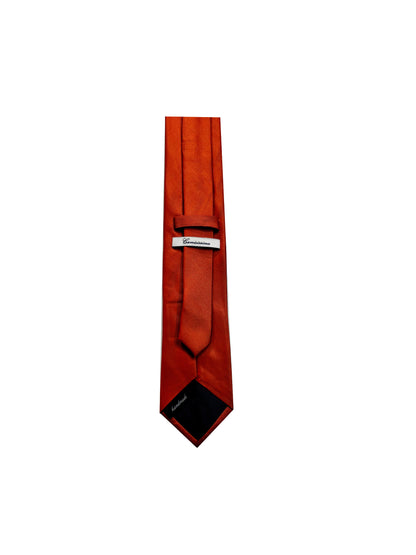 Camicissima Men's 100% Silk Tie - ORANGE