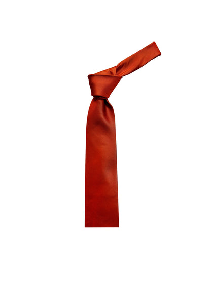 Camicissima Men's 100% Silk Tie - ORANGE