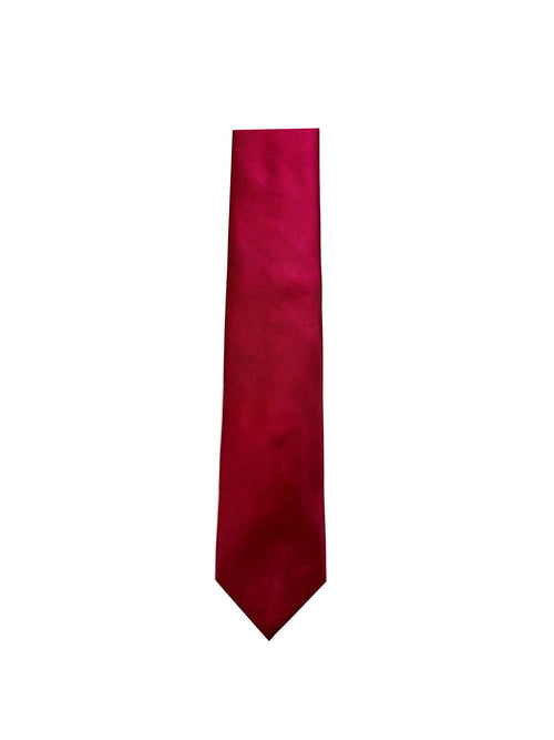 Camicissima Men's 100% Silk Tie - BORDEAUX