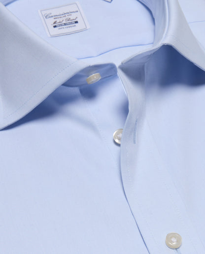 Camicissima Non-Iron Light Blue Regular Fit Cotton Shirt