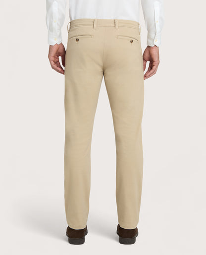 Camicissima Beige Cotton Twill Chino Trousers