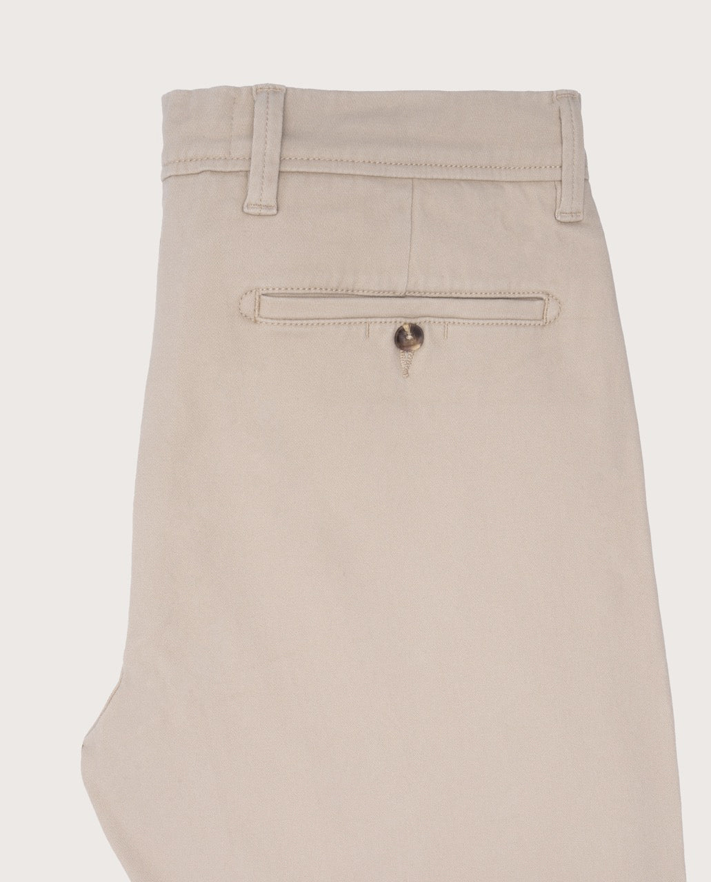 Camicissima Beige Cotton Twill Chino Trousers