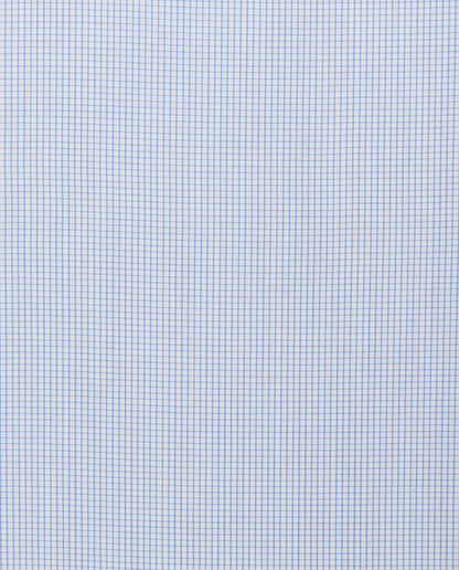 Camicissima Men’s Light Blue Non-Iron Permanent Fitted Cotton Shirt