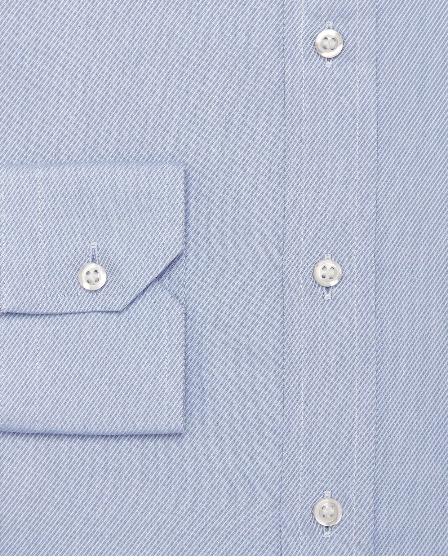 Camicissima Men’s Slim Fit Twill Shirt – Light Blue | Classic Full Sleeves