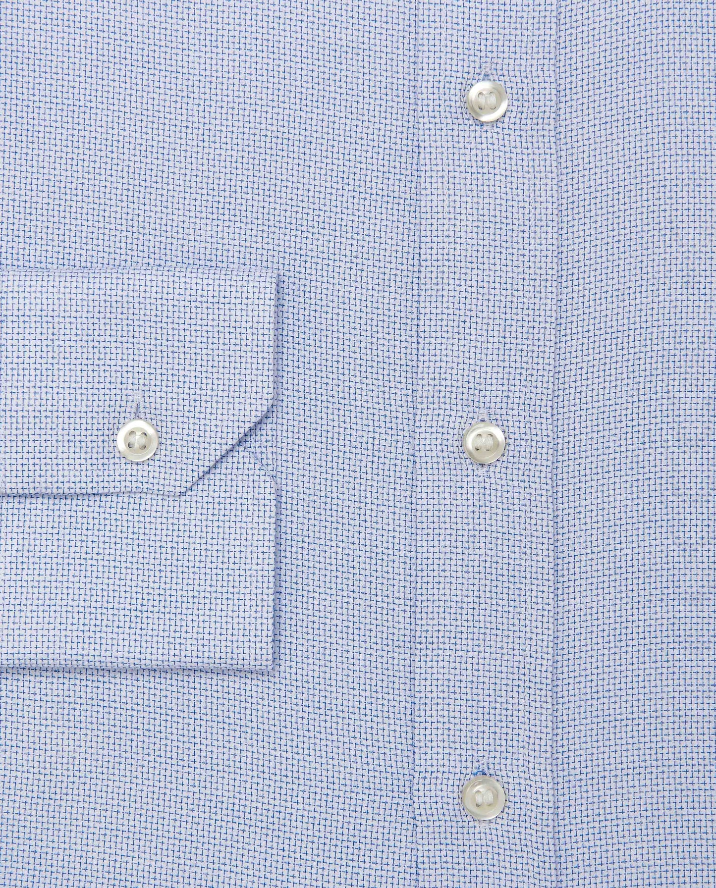 Camicissima Men’s Slim Fit Dobby Shirt – Light Blue | 100% Cotton | Casual Full Sleeves
