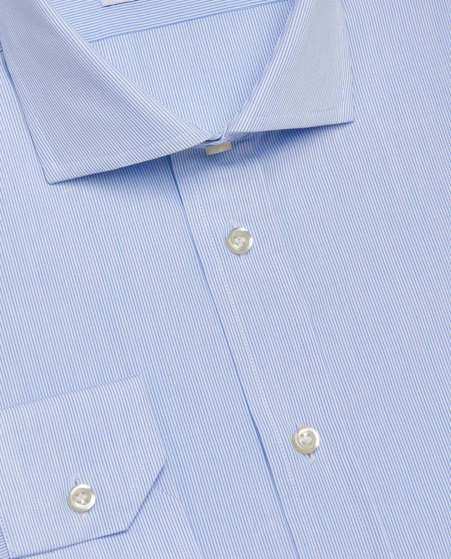 Camicissima Men’s Slim Fit Plain Shirt – Light Blue | 100% Cotton | Classic Full Sleeves