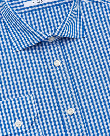 Camicissima Men’s Slim Fit Striped Shirt – Navy Blue | 100% Cotton | Casual Full Sleeves