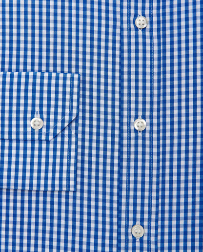 Camicissima Men’s Slim Fit Striped Shirt – Navy Blue | 100% Cotton | Casual Full Sleeves