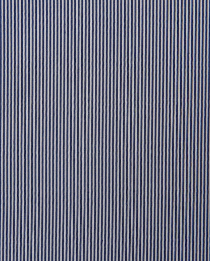 Men’s Slim Fit Striped Shirt – Blue | 100% Cotton | Classic Full Sleeves