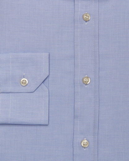 Camicissima Men’s Slim Fit Light Blue Dobby Shirt | 100% Cotton | Classic Style