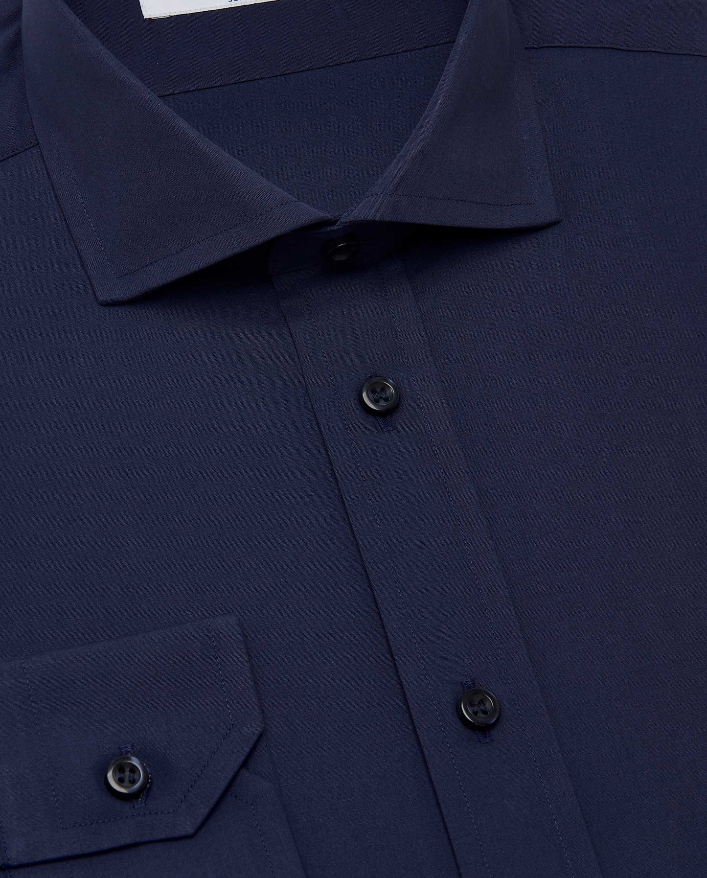 Camicissima Men’s Slim Fit Plain Shirt – Dark Blue | 100% Cotton | Fancy Full Sleeves