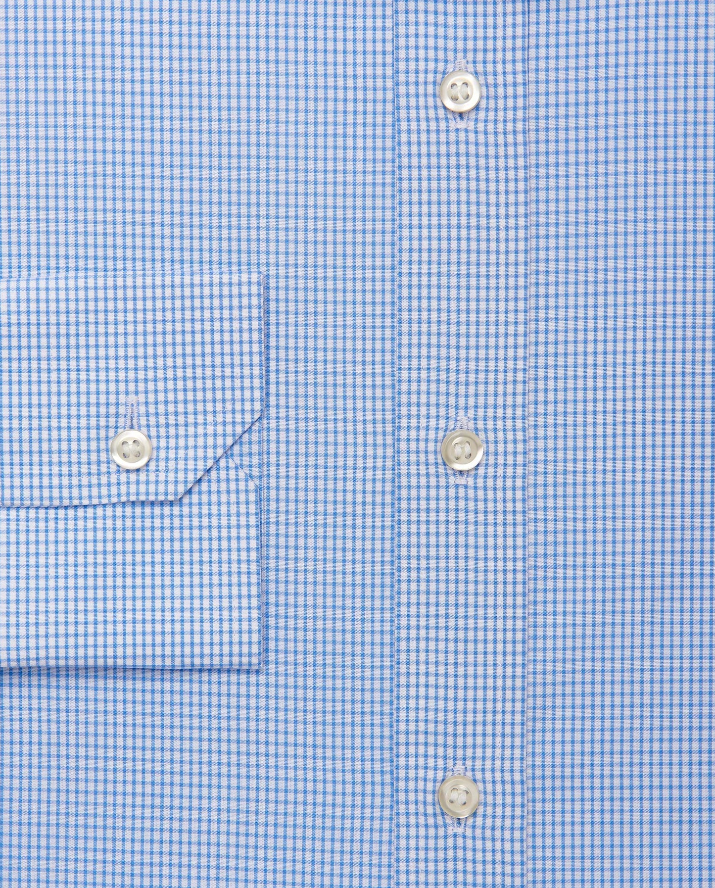 Camicissima Men’s Slim Fit Checked Shirt – Light Blue | 100% Cotton | Classic Full Sleeves