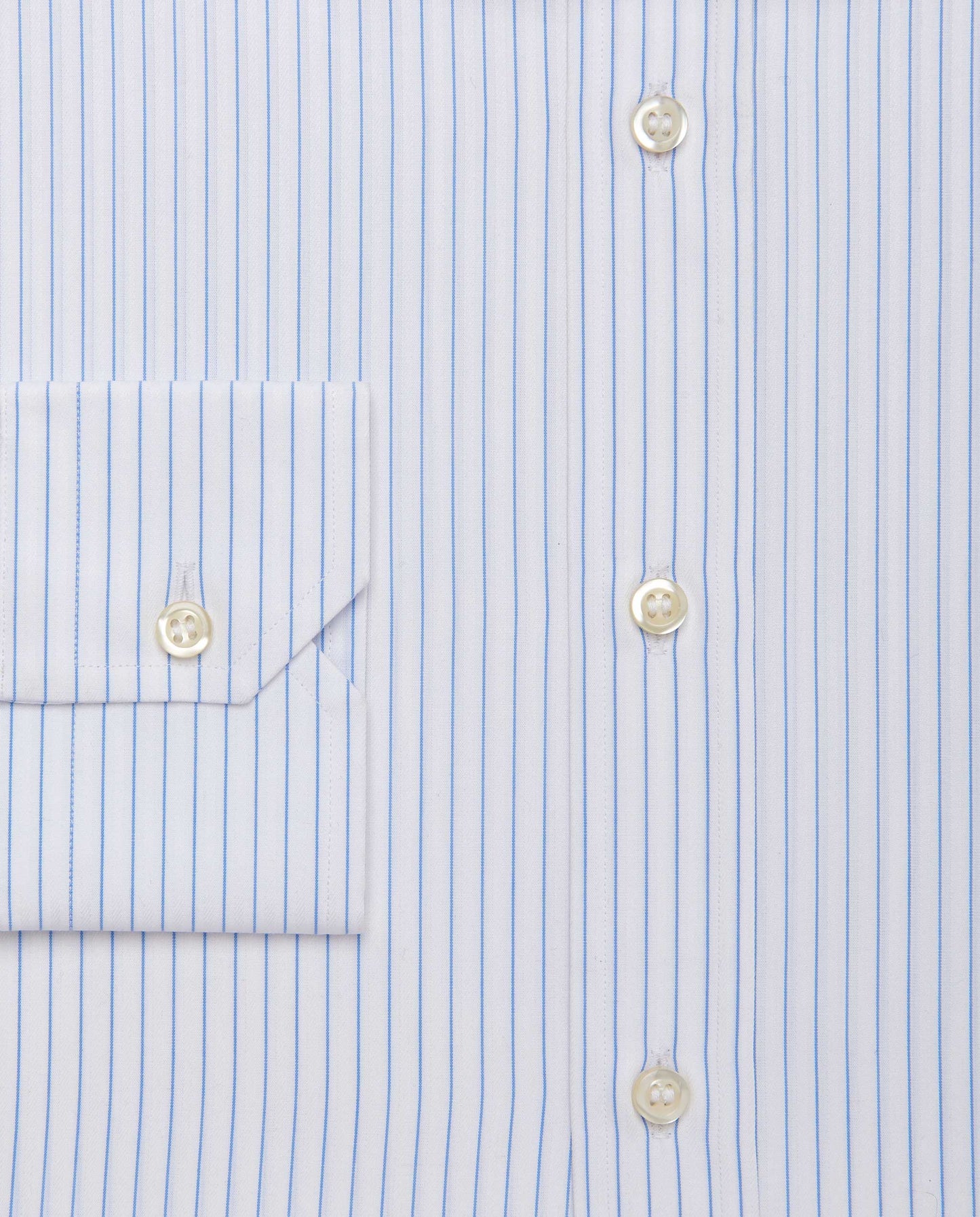 Camicissima Men’s Slim Fit Striped Shirt – Light Blue | 100% Cotton | Classic Full Sleeves