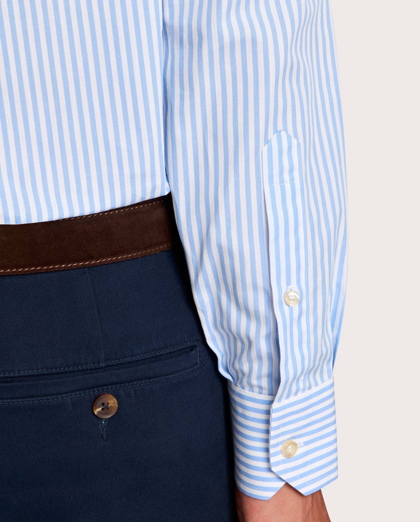 Camicissima Light Blue Striped Poplin Shirt