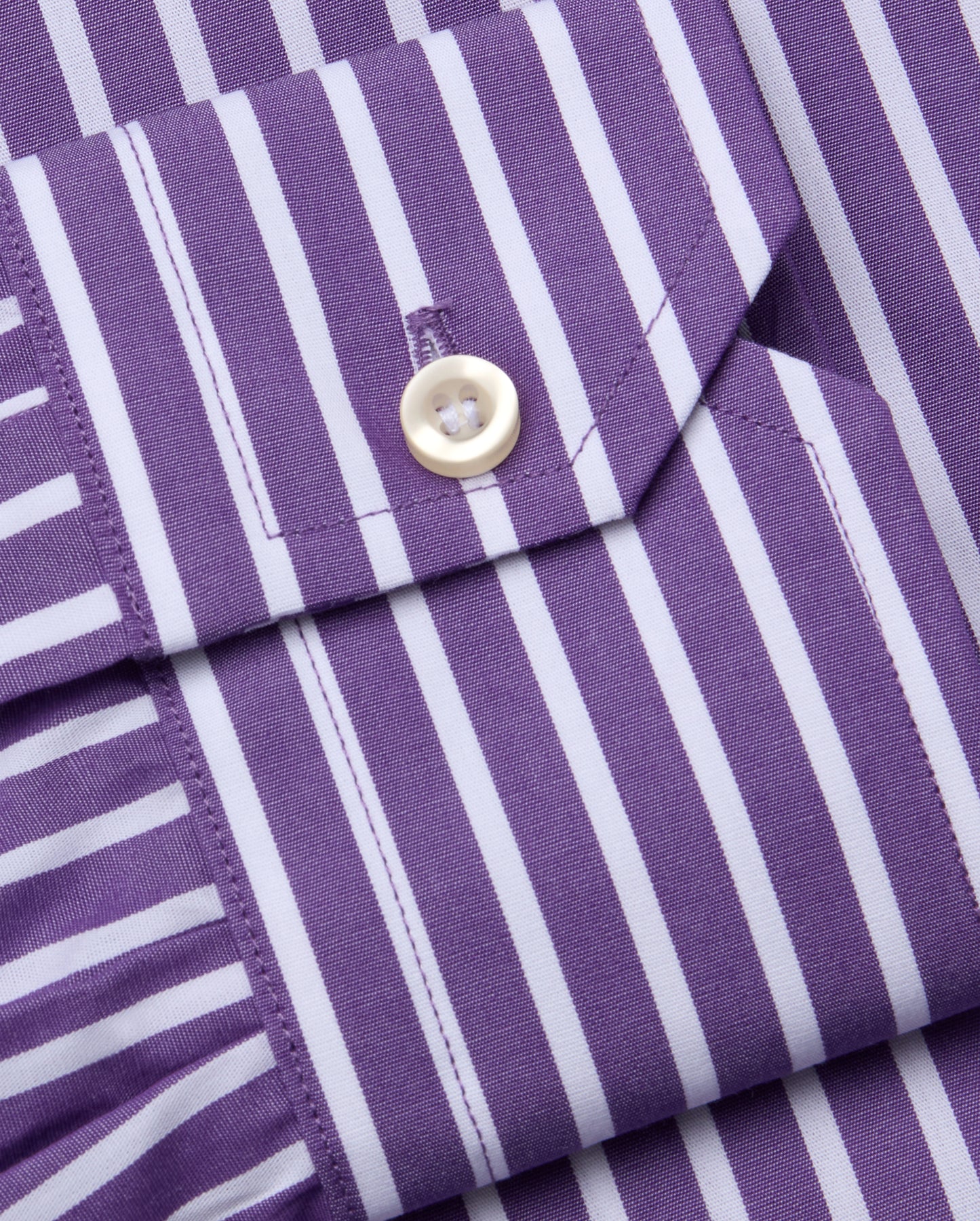 Camicissima Men's Premium 100% Cotton Formal Shirt - Violet | Slim Fit